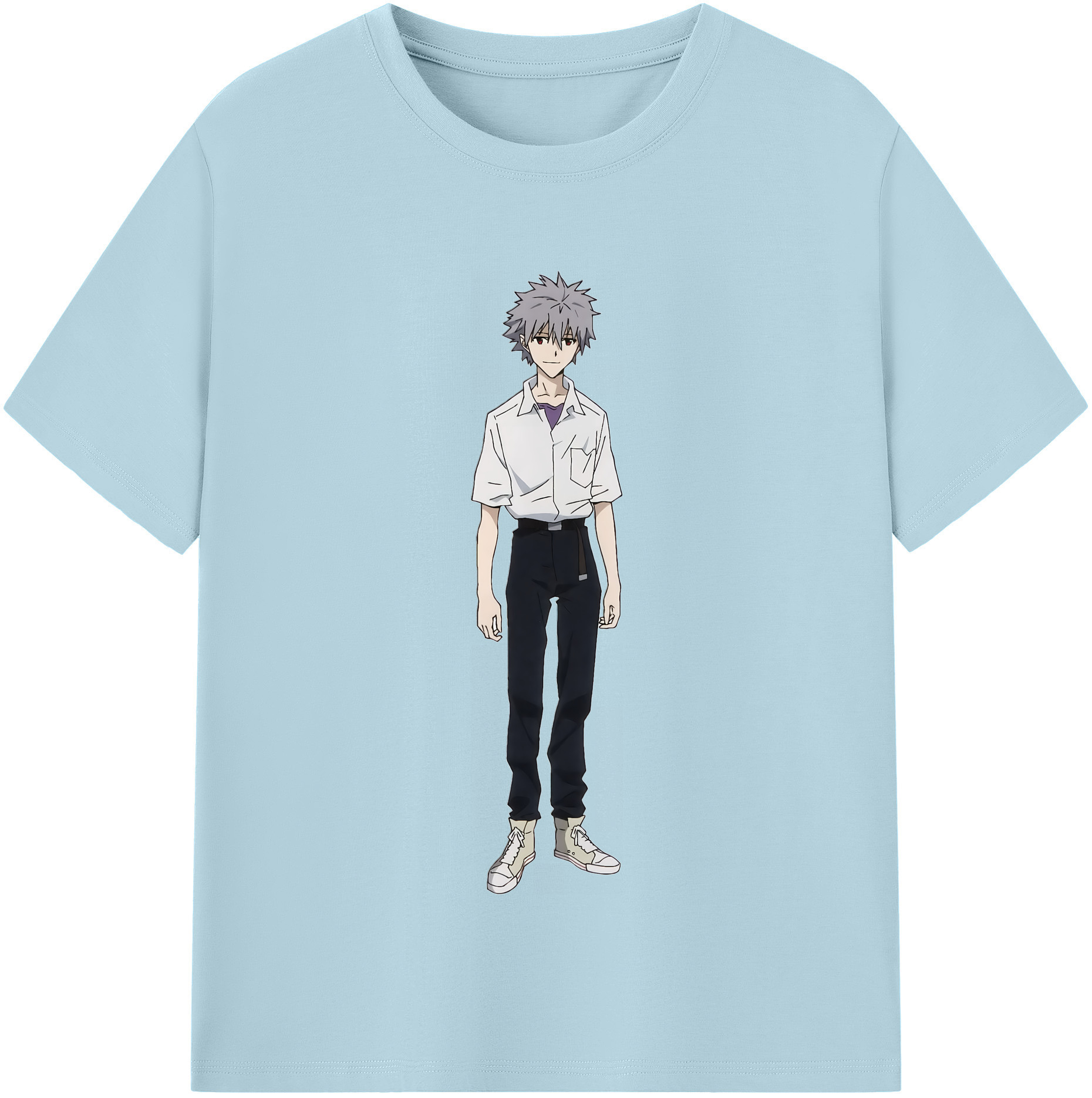 （画像用） EVA 新世紀エヴァンゲリオン 綿100％半袖Tシャツ（フロントプリント）